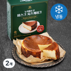 신라명과 뉴욕에서 온 바스크 치즈케이크 (냉동), 290g, 2개