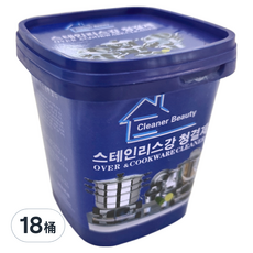 Cleaner Beauty 不鏽鋼拋光去污膏, 500ml, 3入, 18桶