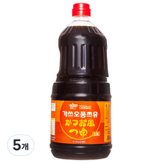 [이엔] 가스오풍 쯔유, 1.8L, 5개