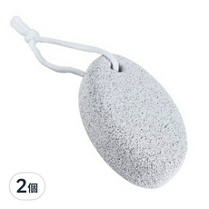 MAXMATE 腳ㄚ兩用浮石，天然石粉發泡，去除角質, 1個裝, 2個