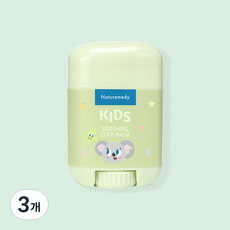 네츄레메디 키즈 수딩스틱밤, 16g, 3개