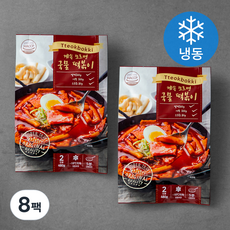 계속쪼르면 국물떡볶이 오리지널 (냉동), 480g, 8팩