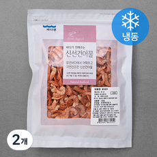 바다원 꽃새우 (냉동), 100g, 2개