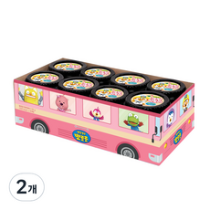 뽀로로 버스팩 떡볶이 크림맛 8p, 920g, 2개