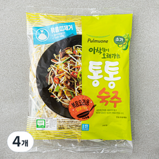 풀무원 GAP 인증 아삭함이 오래가는 통통 숙주 볶음요리용, 260g, 4개