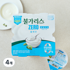 남양유업 불가리스 제로 플레인, 16개입 320g, 4개