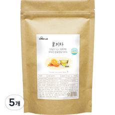 참랩 귤피차, 1.1g, 30개입, 5개