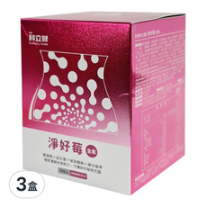CLINICO CARE 科立健 淨好莓 全素, 蔓越莓+益生菌+玻尿酸鈉+複合植萃, 守護妳的秘密花園, 3g, 30包, 3盒