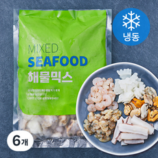해물믹스 (냉동), 600g, 6개