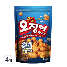 우농 구운 오징어 땅콩볼, 540g, 4개