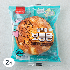삼립 생크림 보름달, 80g, 1개입, 2개 80g, 2개
