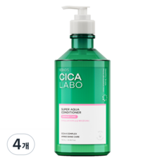 케라시스 시카라보 슈퍼 아쿠아 손상 케어 컨디셔너, 750ml, 4개