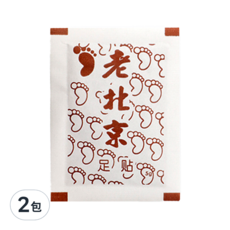 老北京 養生足貼 5g, 100片, 2包