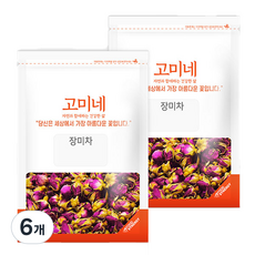 고미네 장미차, 40g, 1개입, 6개