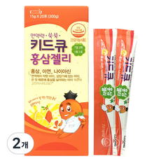 일동제약 키드큐 홍삼젤리, 300g, 2개