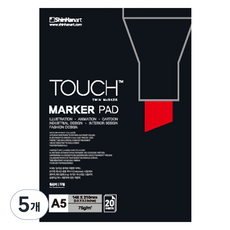 TOUCH 新韓Maca貼片 20片, A5, 5個