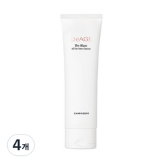  참존 디에이지 더 블랑 올데이 폼 클렌저, 120ml, 4개 