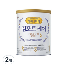 아이엠마더 컴포트 케어 분유 1단계, 400g, 2개