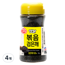 오뚜기 옛날 볶음 검은깨, 120g, 4개