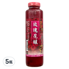 埔里鎮農會 玫瑰花釀, 800g, 5瓶