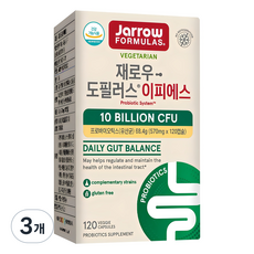 재로우 도필러스 이피에스 유산균 100억 CFU, 120정, 3개