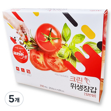 크린손 크린 위생장갑 일반형, 5개, 200개