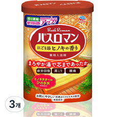 바스로망 입욕제, 600g, 3개