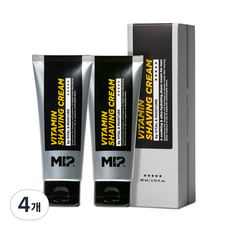MIP 維他命刮鬍膏, 80ml, 4個