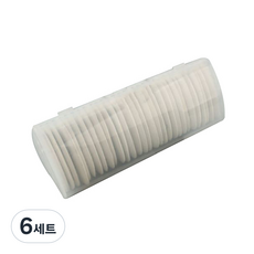 Ayudi Shop粉筆+塑膠盒, 白色, 6套