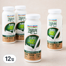 파스퇴르 쾌변 요구르트 프로틴 플레인, 150ml, 12입