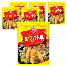 오뚜기 튀김가루, 2kg, 6개