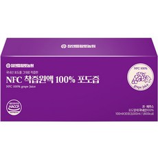 참앤들황토농원 NFC 착즙원액 100% 포도즙 30p, 3L, 1개