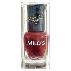 MILDS 曼思 水性可剝指甲油 MS088 櫻桃紅 7ml, 可剝式, 呵護指甲, 1瓶