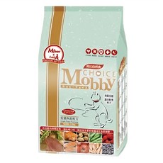 Mobby 莫比 全齡貓 愛貓無穀配方乾飼料, 腸道保健, 鹿肉&鮭魚, 無穀低敏配方, 鹿肉 + 鮭魚, 3kg, 1袋