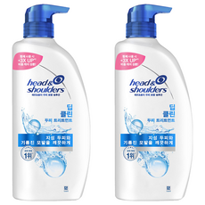 헤드앤숄더 두피 토탈 솔루션 딥클린 두피 트리트먼트, 850ml, 2개