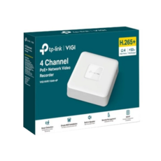 tp-link VIGI 4路 PoE+ 網路監控主機 內含喇叭, NVR1104H-4P, 1個
