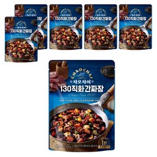 차오차이 130 직화 간짜장, 180g, 6개
