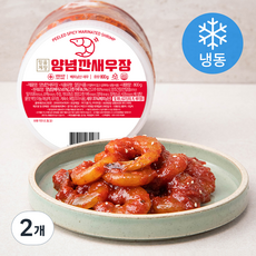 믿음게장 양념깐새우장 (냉동), 800g, 2개