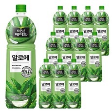 미닛메이드 알로에, 12개, 1.5L