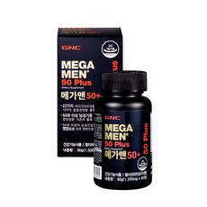 지앤씨 메가맨 50+ 멀티비타민, 60정, 1개