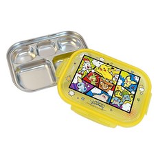 POKEMON 精靈寶可夢 皮卡丘5格餐盤, 5格, 寶可夢, 1個