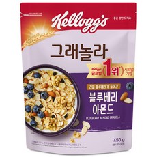 켈로그 블루베리 아몬드 그래놀라, 450g, 1개