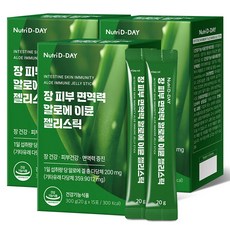 Nutri D-DAY 蘆薈果凍條 15條入, 300g, 3個