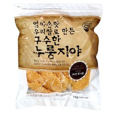 바른들식품 엄마손맛 우리쌀로 만든 구수한 누룽지야, 1kg, 1개