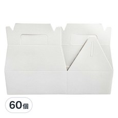 indi.k 手提禮品盒, S 30入, 白色, 60個