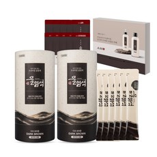 씨드비 물염색 새치 염모제 2p + 온담 샴푸 5p + 트리트먼트 5p, 1세트, 다크 브라운