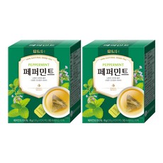 담터 페퍼민트 티백, 0.8g, 10개입, 2개 8g, 2개, 2개