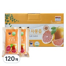 싱싱 빨간 자몽즙, 100ml, 120개