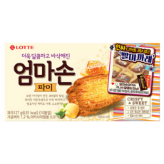 LOTTE 樂天 千層派 127g, 384層, 1盒