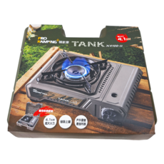 PRO KAMPING 領航家 TANK高功率瓦斯爐 4.1kW / X4100- II, 37.3 x 28 x 12.5cm, X4100-II, 1個